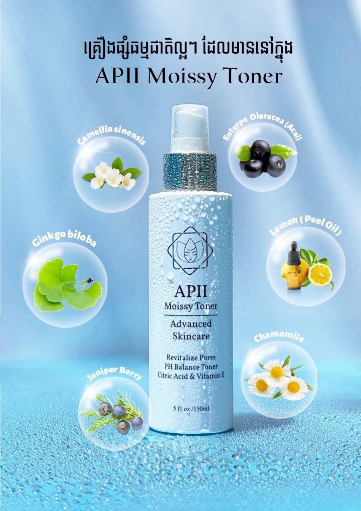 Apii Moissy Toner |Refreshing Toner| Hydrating Spray