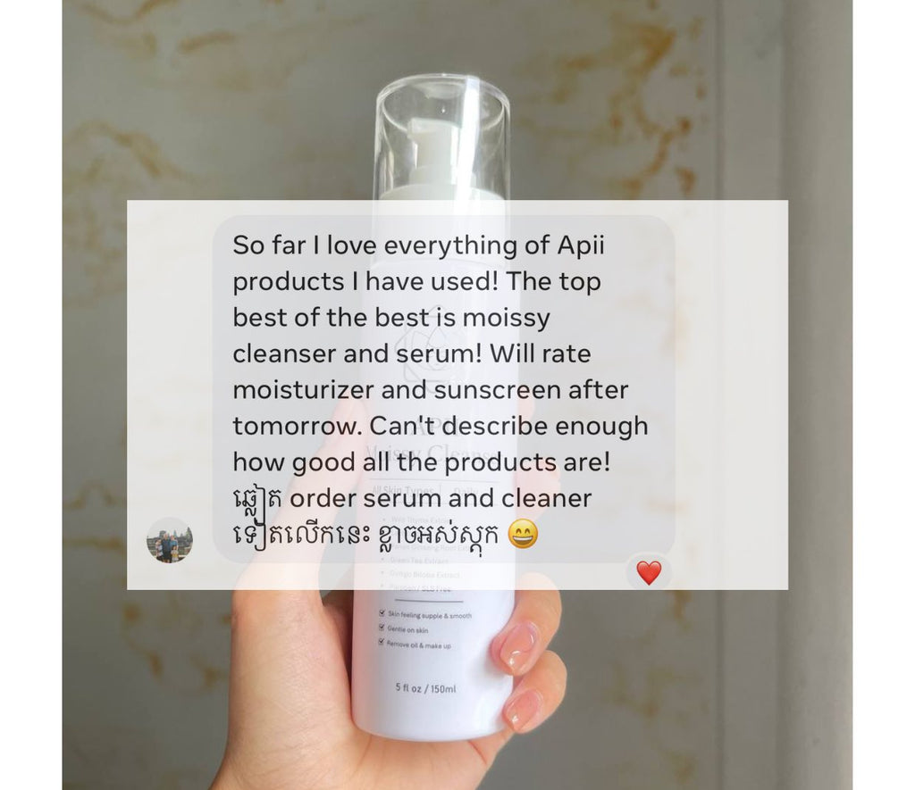 Apii Moissy Foam Cleanser