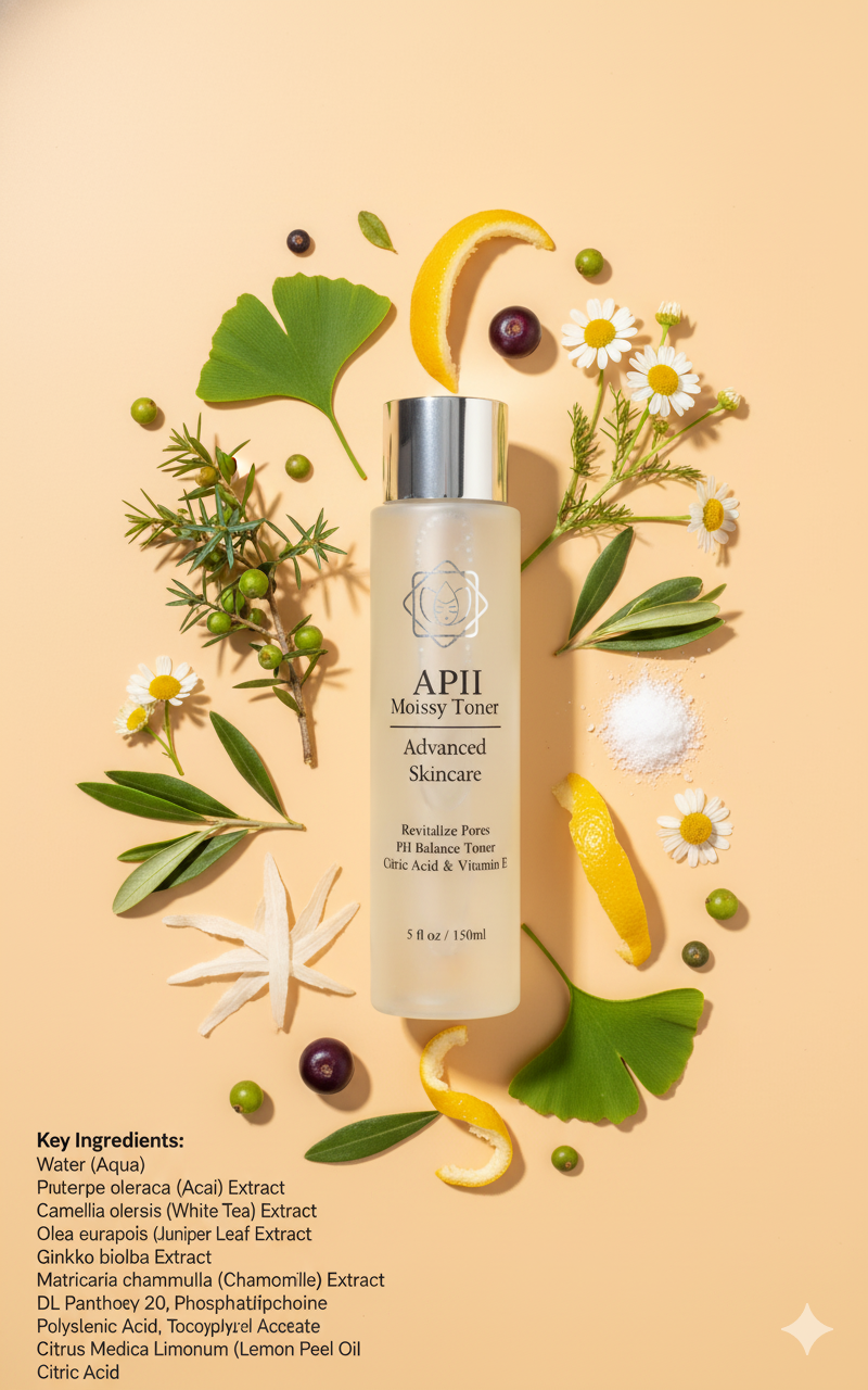 Apii Moissy Toner |Refreshing Toner| Hydrating Spray