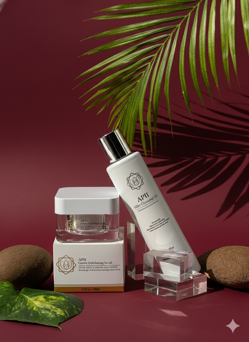Exfoliate & Cleansing set Value 77$