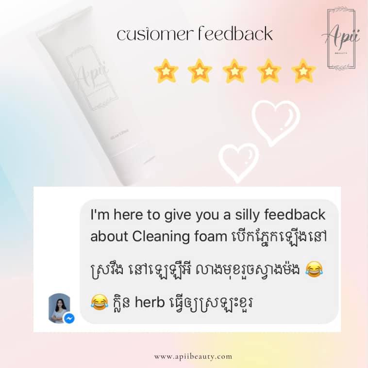 Apii Moissy Foam Cleanser